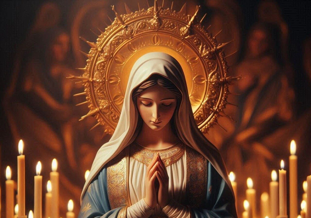 Nuestra Señora de Lourdes. Imagen de sdecesare en Pixabay